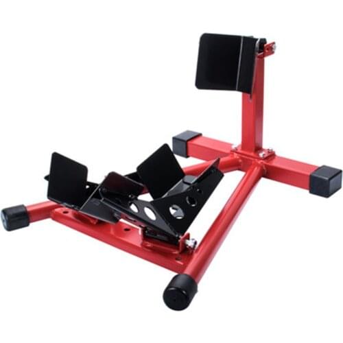 Motorcycle Front Wheel Parking Rack Parking Fixed Maintenance Rack Support Frame Heavy Motorcycle Shop Display Car Wash Tools