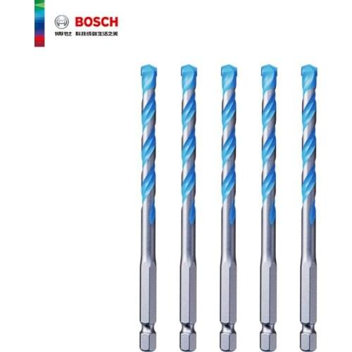BOSCH Hexagon Handle Drill Bit Woodworking Cutter Tile Metal Wood Punch Drills Triangle Construction Tools Hole Bits Carpentry