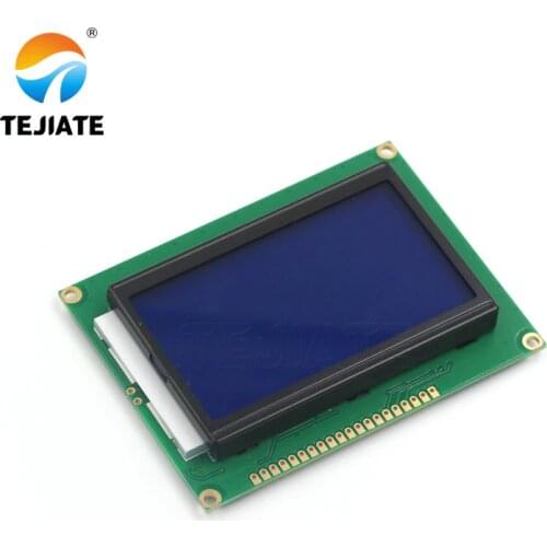 LCD12864 128x64 Dots Graphic Blue Color Backlight LCD Display Module raspberry