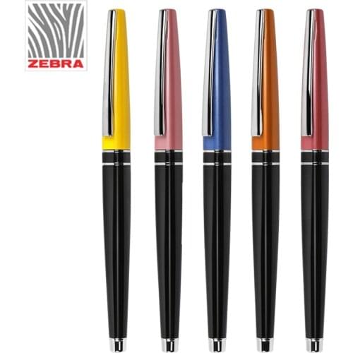 1Pcs Zebra neutral pen JJ93 retro metal pen holder black core 0.5mm smooth writing rougel limited edition 5 colors available