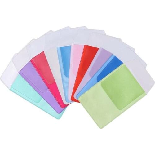 1PC Colorful Pen Pocket PVC Protector Leak-Proof Ink Storage Bag Supplie Sleeve Nurses Hospital Pouch Pen For Pen Doctors