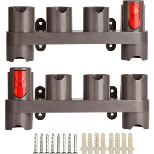 2Piece Storage Bracket Holder for Dyson V7 V8 V11 Vacuum Cleaner Parts Brush Stand Tool Storage Holder Base Accessory