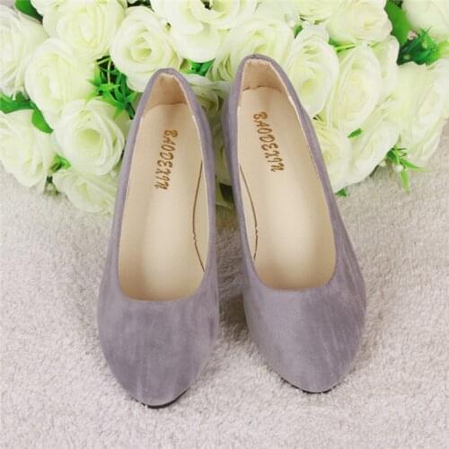 2018 Fashion Flat Shoes Women Slip On Flat Shoe Round Toe Daily Casual Ladies Womens Shoes Plus Size For Female RV866050