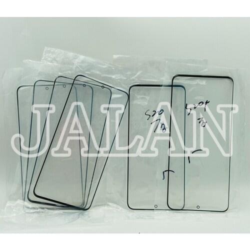 5pcs For S20 Front Glass LCDTouch Screen Panel Copy Glass Repair Renove Outer Glass Replacement For Digitizer Display