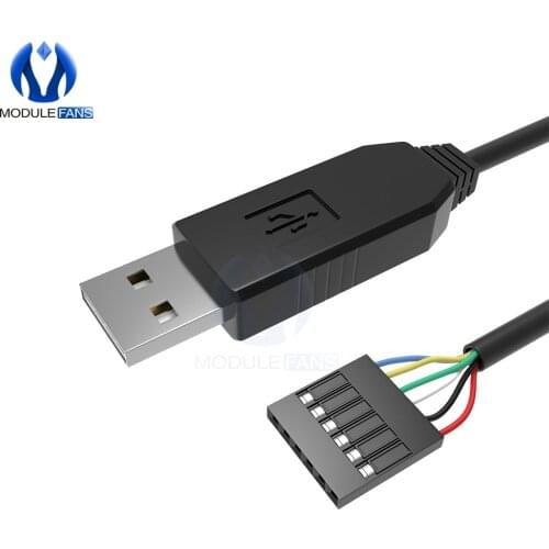 6Pin FTDI FT232RL FT232 Module For Arduino USB to TTL UART Serial Wire Adapter RS232 Download Cable Module LED Indicator