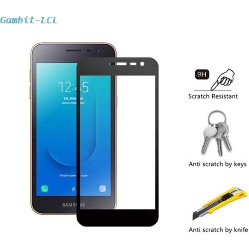9H 3D Tempered Glass For Samsung Galaxy J2 Core J260 Full Coverage Screen Protector Protective Film J260 Full Glue Full Adhesive