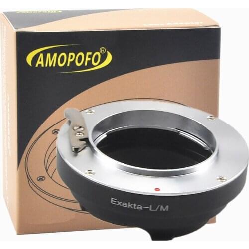 Exakta to LM Adapter Compatible with Exakta/Auto Topcon Lens &to for Leica M M9 M8 M7 M6 M5 (Compatible TECHART LM-EA 7 )