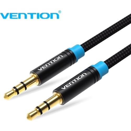 Vention 3.5mm Audio Cable Jack 3.5 Mm Aux Cable for IPhone Car Headphone Beats Speaker Aux Cord MP3/4 0.5m 1m 1.5m 2m 3m 5m