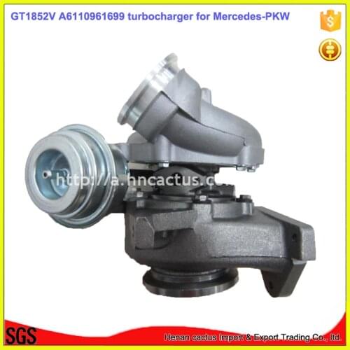 Auto turbo GT1852V 726698-5003S 726698-0003 726698-0002 turbocharger for Mercedes-PKW Sprinter OM611 OM611DE22LA