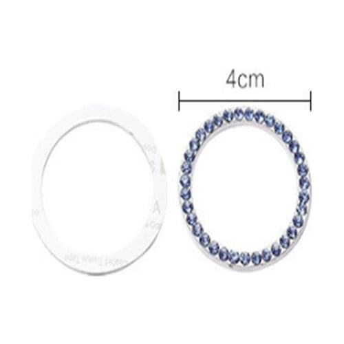 Car Start Stop Ignition Key Ring for BMW F80 M3 E46 E39 EfficientDynamics F30 F31 E38 E90 E60 E93