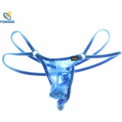 Bikini 2017 Sexy Underwear Fashion Mens Penis Pouch Tanga Underwear Micro Thong Male Jockstraps Breathable Nylon Underwear