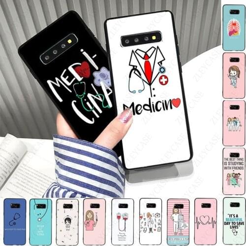 Nurse Doctor Medical Medicina Health Phone Case For samsung s10 s20fe s9 s30 s20ultra s21plus note8 9 10plus note20 ultra Coque