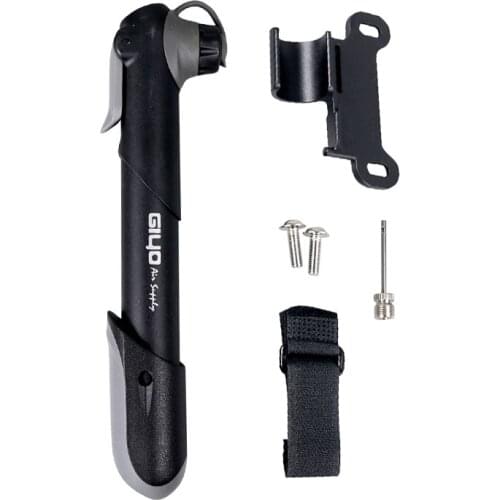 Giyo Classic Portable Mini MTB Mountain Bike Bicycle Pump 120 psi High Pressure Cycling Hand Air Pump Ball Tire Inflator GP-04s