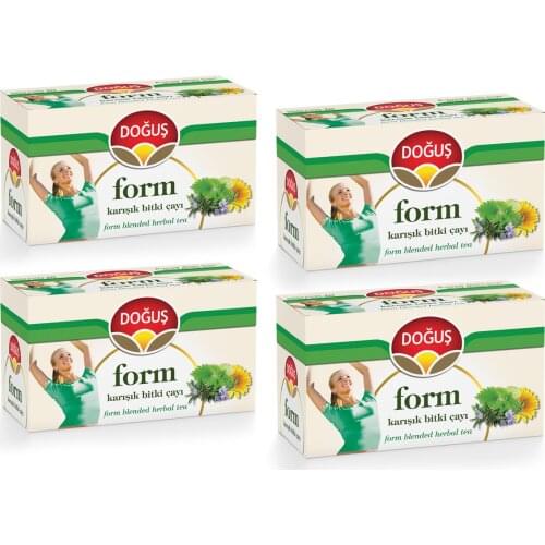 PERFECT WITH ITS WONDERFUL FLAVORS Dogus Form Plain 20 Pieces x 4 Packages FREE SHİPPİNG