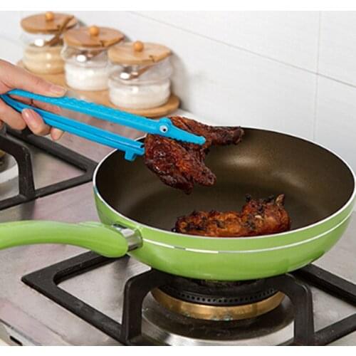 Crocodile Salad Vegetable Fruit Clips BBQ Tongs Kitchen Baking Tools Cooking Food Tongs Bread Egg Clip Tools High Quality