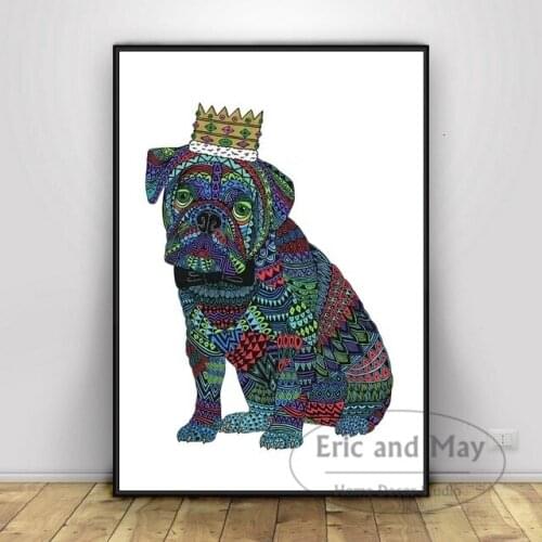 Billy The Bulldog Canvas Painting Posters And Prints Wall Pictures For Living Room Nordic Decoration Home Decor Cuadros