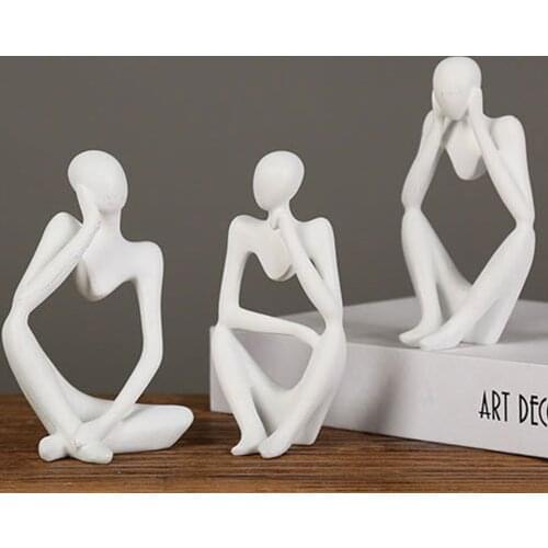 Mini Characters Decoration Bedroom Statue Resin Ornament