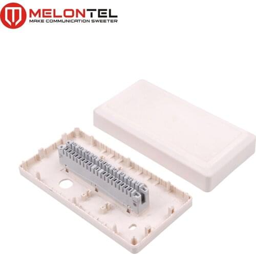 MT-2301 10 pair ABS distribution box indoor krone distribution box