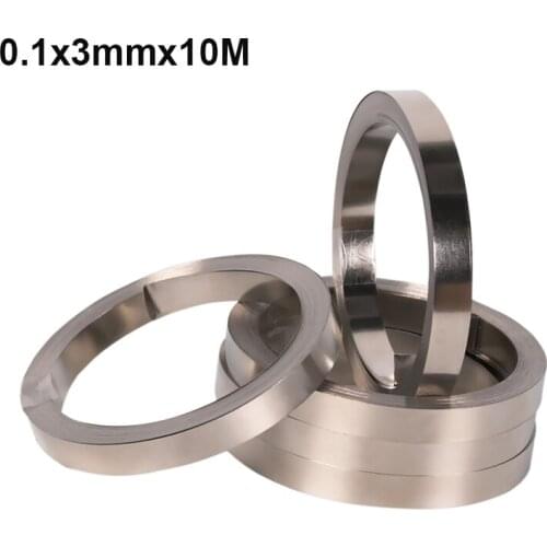 0.1x3x10m 18650 Li-ion Battery Nickel Sheet Plate Nickel Plated Steel Belt Strip Connector spot welding machine Battery welders