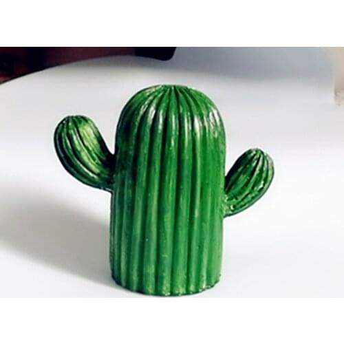 Wholesale,free shipping,c1096 3D cactus Aromatherapy plaster ornaments silicone moulds