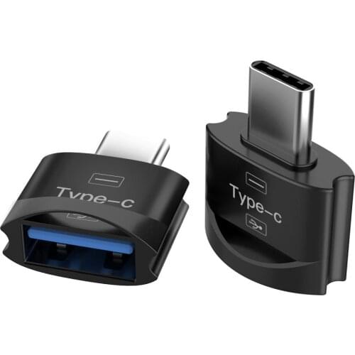 Zinc Alloy Mini USB Adapter Type-C OTG Cable Converter USB C OTG Adapter USB 2.0 To Type C Adapter For MacbookPro Xiaomi Huawei