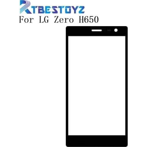 RTBESTOYZ 5.0'' Touchscreen For LG Zero H650 H650K Class H740 H650E Front Screen Outer Glass Touch Outer Cover Panel Lens