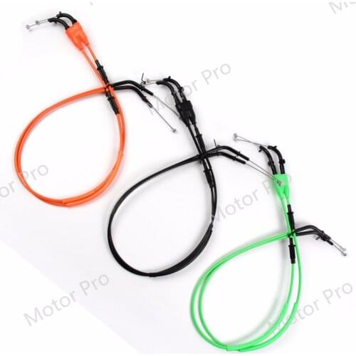 Throttle Cable For Kawasaki Ninja ZX-10R 2006 2007 Stainless Wire Line Rubber Motorcycle Replacement Accessories ZX10R ZX 10R