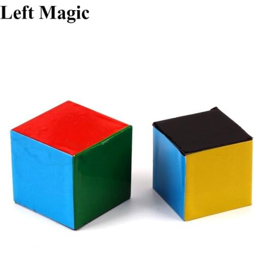 "Flattened Cube Magic Tricks Singular Clone Cube Funny Magic Props Promotional Gfit Toy Magic Kids Toys Mentalism Accessory
