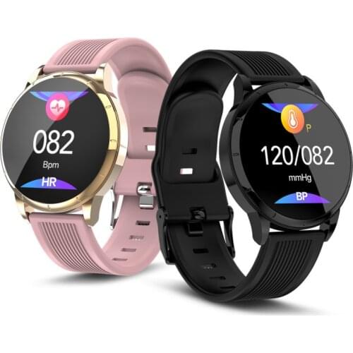 2020 New Smart Bracelet Fashion Watch 1.22 Screen Female Bracelet Heart Rate and Blood Pressure Exercise Physiological Cycle