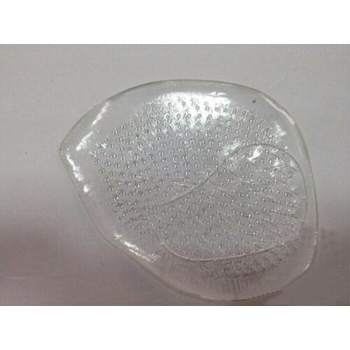 1 Pair High Quality Clear Gel Silicone Cushion Woman Ladies Girls Soft Shoe Pads Insoles Inserts Foot Care