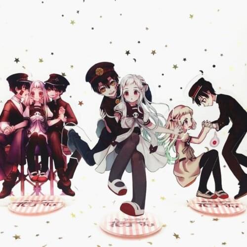 1 Pcs Kawaii Anime Toilet Bound Jibaku Shounen Hanako Kun Minamoto Akane Teru Acrylic Stands Model Toys Action Figure Toys Gift