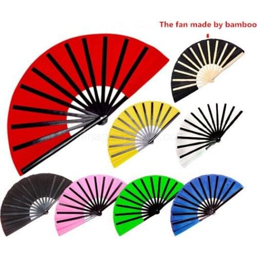 1 PC Magic Fan Made by Bamboo Professional Magic fan Stage Magic Trick Props Classic Magic Fun Magic Accessories