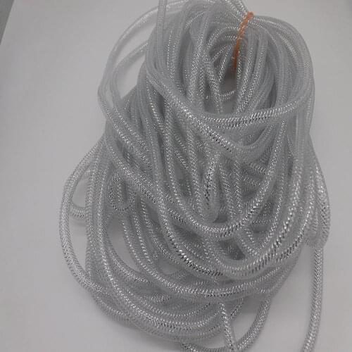 10mm 30yards Trimming Tubular Crinoline Tube Crin Horsehair Cyberlox Trimming for car and DIY decoration