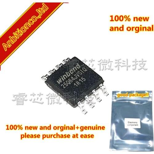 10pcs 100% new original W25Q64JVSSIQ 25Q64JVSIQ SOP8 64Mbit SPI in stock