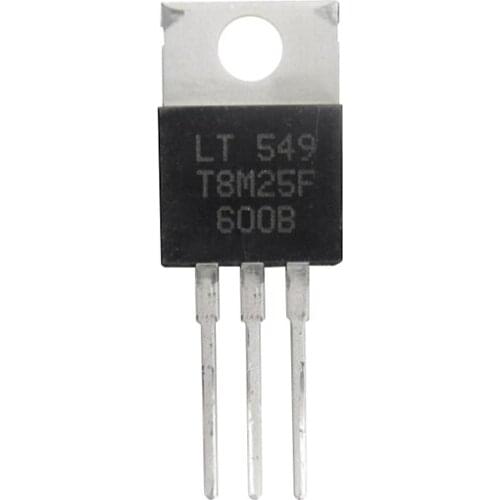 10pcs/lot Free shipping 100% origina TO-220 T8M25F-600B T8M25F 600B NEW BDX53C IRFZ44N