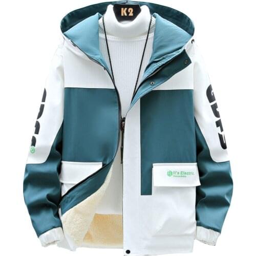 2021 Autumn Men Jackets 100% Cotton Casual Print Fashion Vintage Warm Vestes Coats High Quality Winter Jacket Men Dropshipping