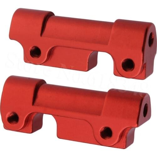 2p For FS Racing 53625 Front Rear Aluminum Gear Box Fixed Suspension Mount 1/10 Scale Models Off Road Desert Buggy Truck 512006