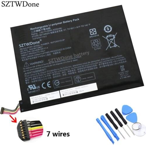 SZTWDone tablet Laptop Battery for HP Pavilion x2 10-j013tu 10-j014tu 10-j024tu 10-j025tu MLP3383115-2P MH46117 789609-001