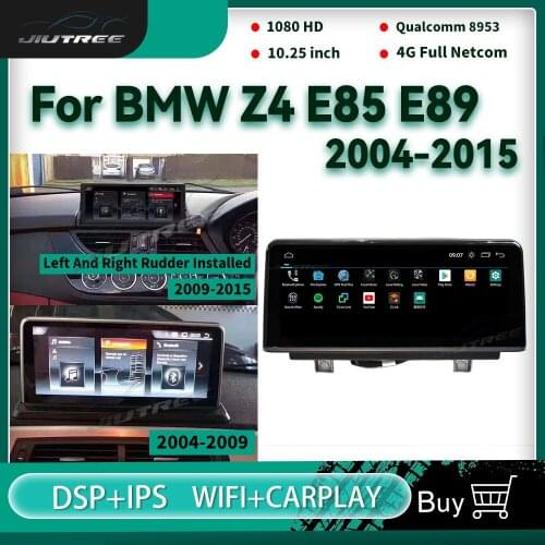 10.25 Inch Android Car Radio For BMW Z4 E85 E89 2004-2015 System GPS Navigation Auto Stereo DVD Video Multimedia Player