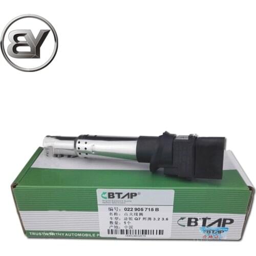 BTAP German Specification Original Quality NEW CAR PARTS IGNITION COIL FOR GOLF TOUAREG TRANSPORTER PHAETON RABBIT 022905715B