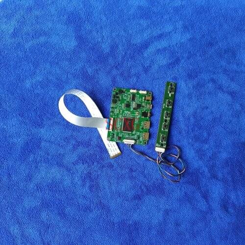 For NT173WDM-N11 NT173WDM-N21 HDMI-Compatible 2Mini 30 Pin eDP Micro USB 5V KIT DIY Panel controller drive board 1600*900 LED
