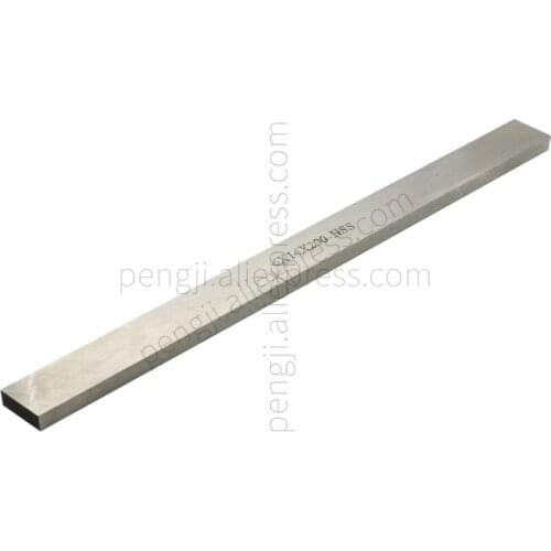 HSS CNC Lathe Tool Bit 6mm x 14mm x 200mm, Square Lathe Turning Tool Blanks, High Speed Steel Rectangular Fly Cutter Mill Blank