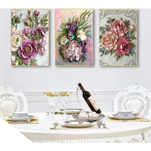 And Prints Wall Pictures For Living Room Decoration Art Scandinavian Home Decor Abstract Canvas Painting Wall Art Flower Posters