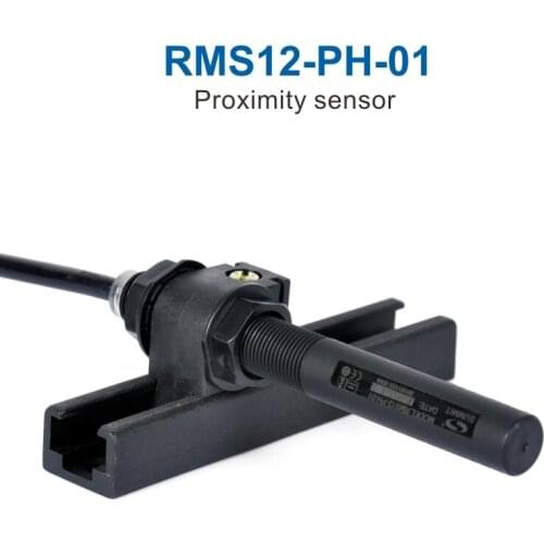 RMS12-PH-01 PNP or NPN Clylindrical hall effect magnetic proximity sensor for elevator lift floor level sensing