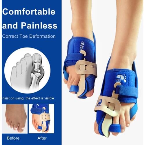 Bunion Corrector Toe Separator Correction Hallux Valgus Big Toe Joint Pain Relief Orthopaedic Bunion Splint Bunion Foot Brace