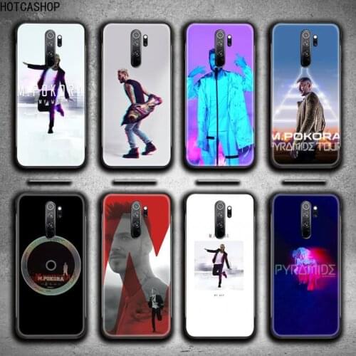 M Pokora Matt Pokora France Phone Case for Redmi 9A 8A 7 6 6A Note 9 8 8T Pro Max Redmi 9 K20 K30 Pro