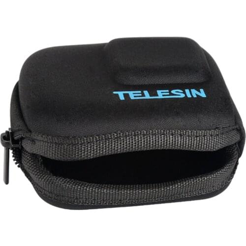 For TELESIN Mini Storage Bag Small Bag Sports Camera Storage Package Protective Case For Hero 5 Hero 6 Camera Equipment
