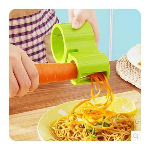 Multifunction kitchen manual double rotary shredder grater household filament cutter vegetable fruit sharpener