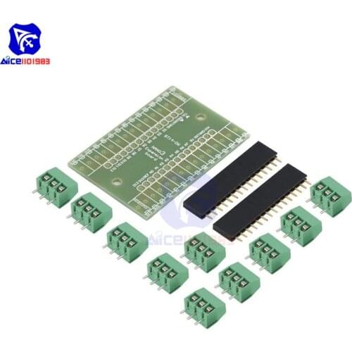 Expansion Terminal Adapter Control Board For Arduino NANO Controller V1.0 IO Expansion Shield Diy Kit Electronic PCB Module