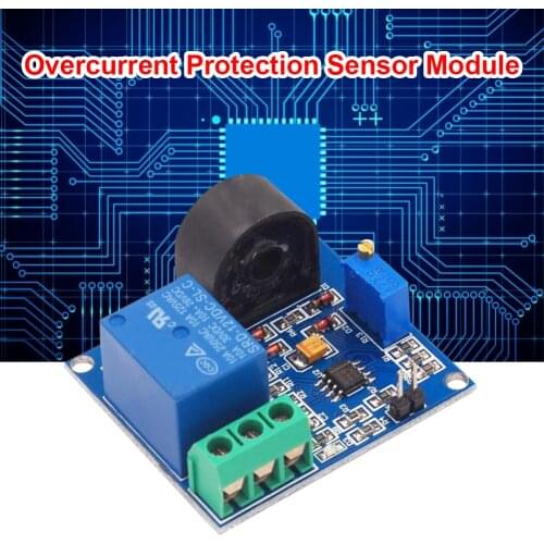 Protection Module Over-Current DC 12V 5A Relay Shield Current Detection Sensor Over-Current Protection Relay